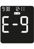 E-9 + Battery symbol
